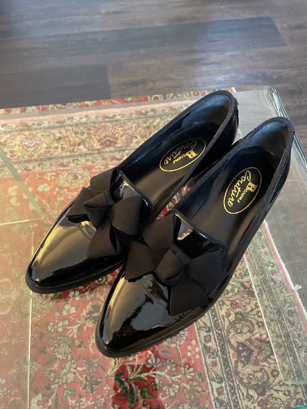 Brand New Patent Black Loafer